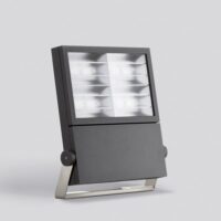 BEGA LED-Anbaustrahler 378W Konv DALI mt 84532 4LEDs graphit RGBW 22589lm Alu