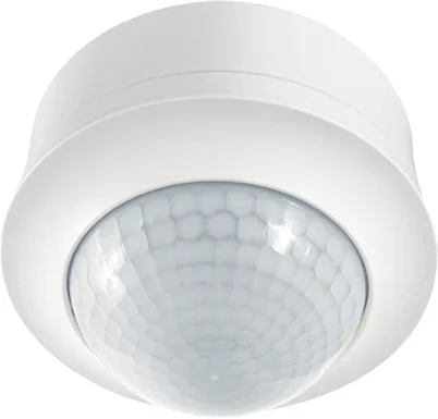 Esylux ESYLUX Decken-Präsenzmelder weiß EB, 360 Grad, 24m PD-C360i/24DUOplusSM