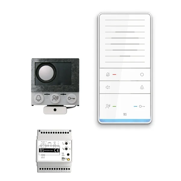 TCS TCS Tür Control audio:pack Einbau für 1 Wohneinheiten mit EB-Lautsprecher PAIF010/002