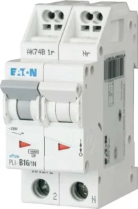 Eaton (Installation) Leitungsschutzschalter B 16A, 1-polig+N Steckklemme PLI-B16/1N