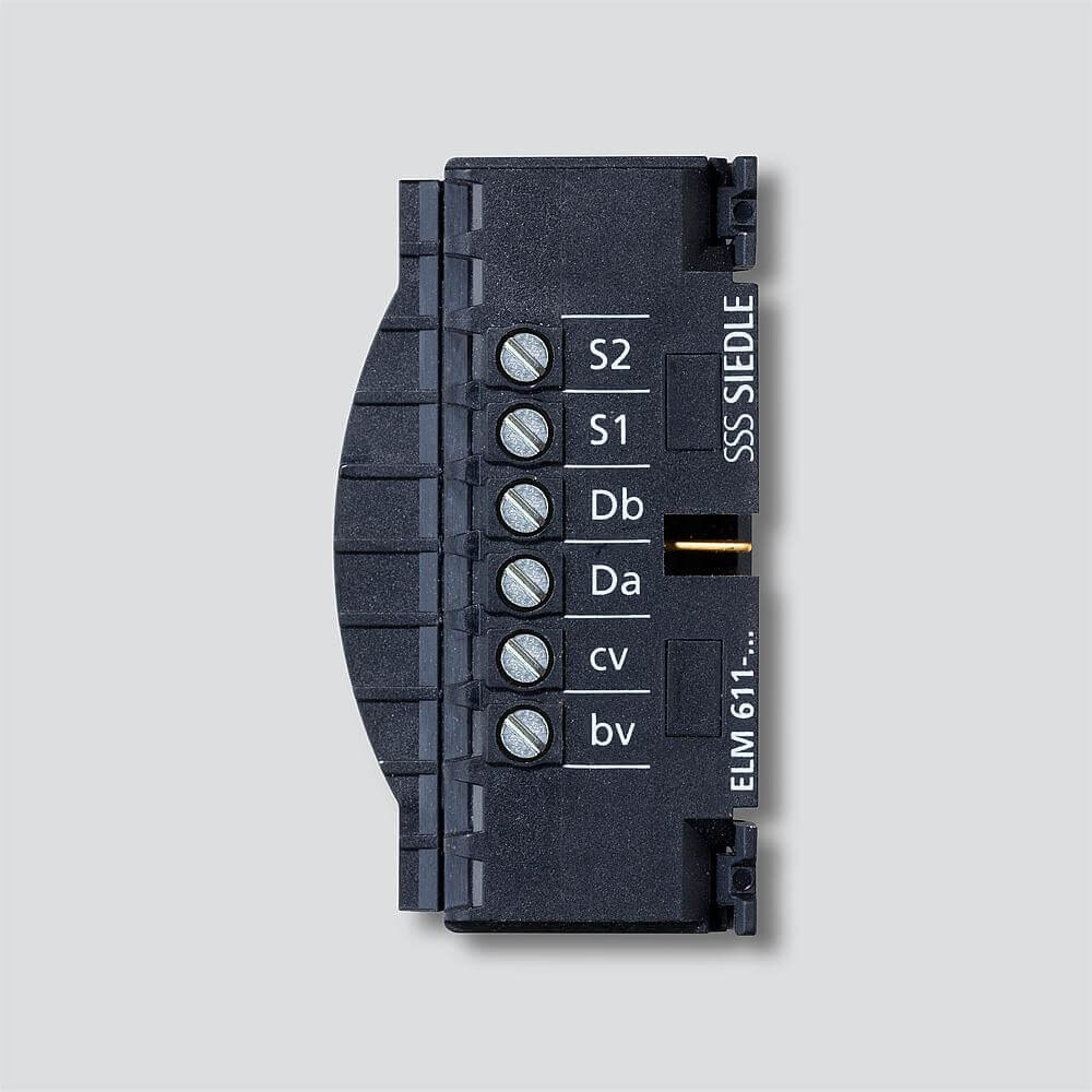 Siedle Siedle&Söhne Klemmblock schwarz für ELM 611 200029924-00