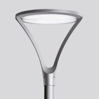 BEGA LED-Aufsatzleuchte 51,6W 76mm 4000K 84147AK4 5098lm si Konv Alu Kst_strukt