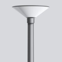 BEGA LED-Aufsatzleuchte 27W 76mm 4000K 84483AK4 2969lm si Konv Alu Kst_opal