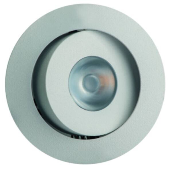 Rutec schwenkbar rund 350mA 1W IP20 3000K CRI80-sandweiß MENTE COB LED-Lichtpunkt