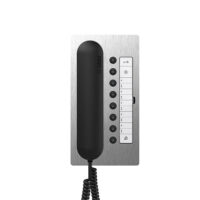 Siedle&Söhne Bus-Telefon Comfort Edelstahl/schwarz BTC 850-02 E/S