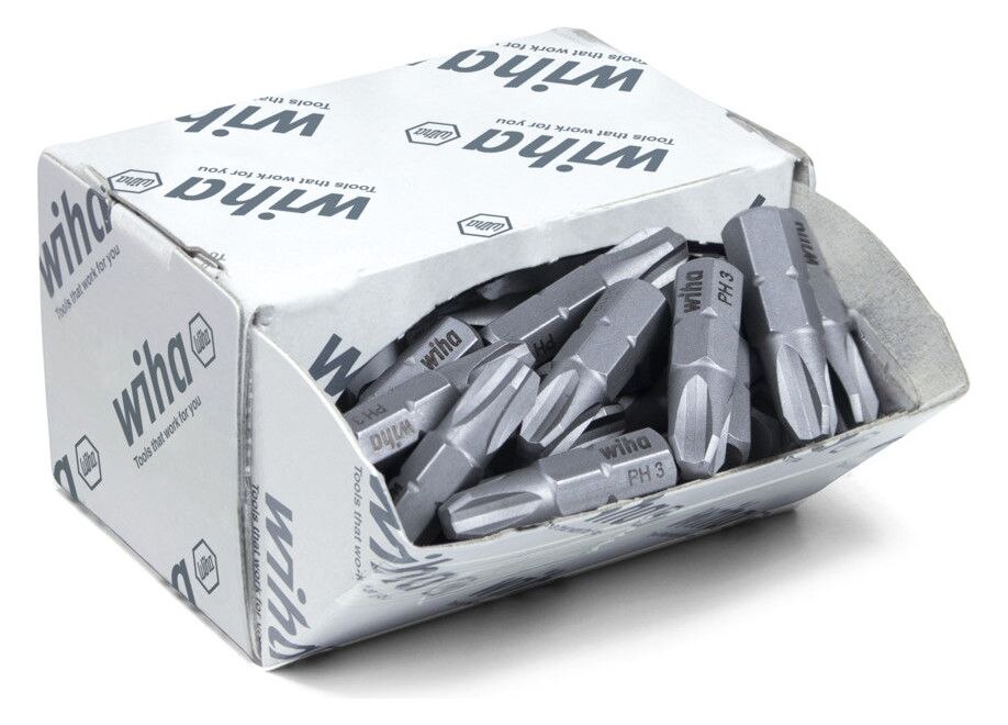 Wiha Wiha 7929Z 7011Z PH3x25mm Bit Set Standard 25mm 08049