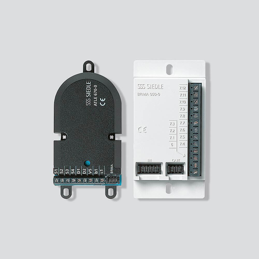 Siedle Siedle&Söhne EB-Türlautsprecher schwarz Bus-Ruftastenmatrix ATLE 670-0