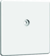 homeway HAXHSE-GM001-C000 Blind 50x50mm Zentralplatte reinweiß matt