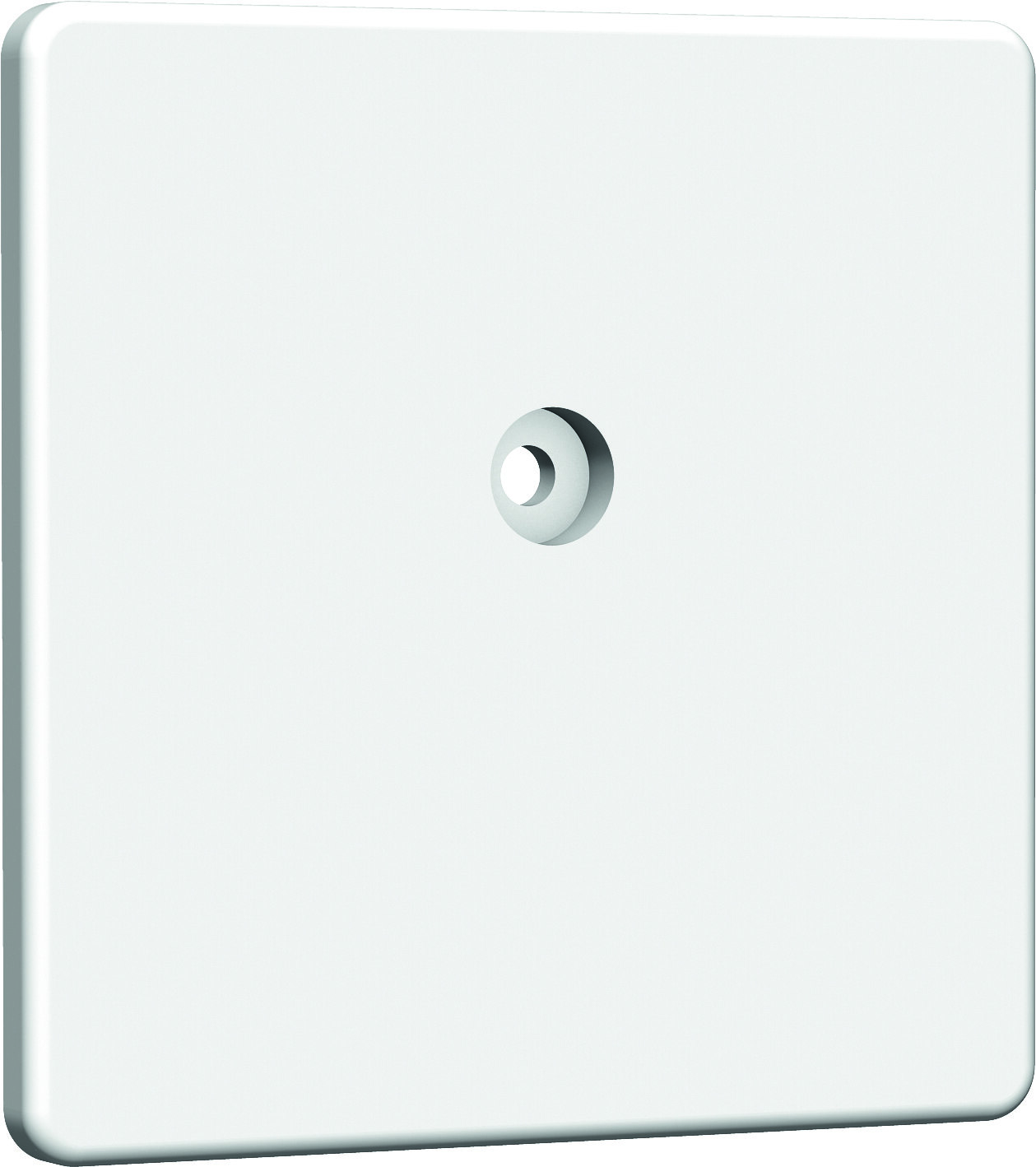 Homeway homeway HAXHSE-GM001-C000 Blind 50x50mm Zentralplatte reinweiß matt