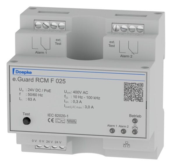 Doepke DOEPKE FI-Meldeeinrichtung UC für AC-Netz e Guard RCM F 025 0,3-3mA 1W