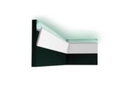 Voutenleiste 9 6x2 9 Diagonal PU-Schaum-Leiste-2 Meter PFG055