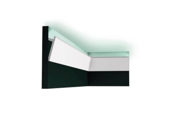 Voutenleiste 9 6x2 9 Diagonal PU-Schaum-Leiste-2 Meter PFG055