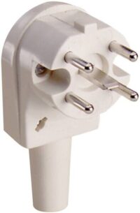 ABL Perilex-Stecker 16A 400V 3P+N+E IP20 2407 Duropl abgew hfr weiß RAL1013