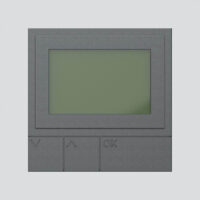 Siedle&Söhne Display-Ruf-Modul Dunkelgrau-Glimmer DRM 612-02 DG