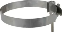 Dehn Bandrohrschelle mit Zacken NIRO BRS27168ZAK1X102X68V