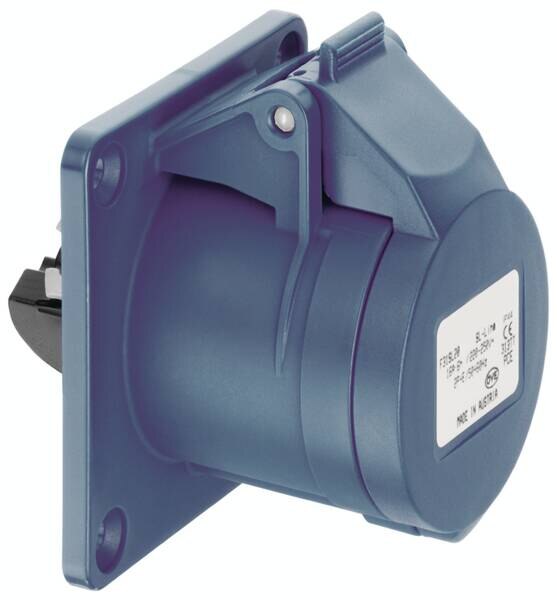 ABL ABL CEE-Anbausteckdose 3-polig 16A 230V/bl 6h F31S203 IP44 Schraubkl ger Kunststoff 55x55mm