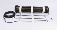 DEVI Freiflächenheizung 300W/qm 1045W DEVIsnow 300 3,6qm 1Kaltl 400V 30W/m