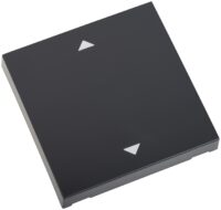 ELDAT RTS22-ACC-03-24P Wippe AUF/ZU Format 55 anthrazit für Wandsender RTS22