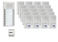 TCS Tür Control Audio Außenstation Pack 20 PES 20 Tasten Aufputz PPAF20-EN/02
