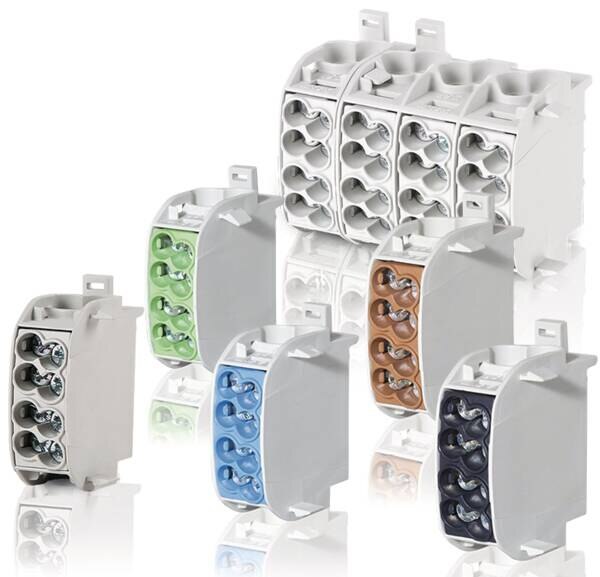 F-Tronic F-Tronic Hauptleitungsabzweigklemm 1P 25mm² grün/gelb "PE" HLAK1P25GN