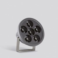 BEGA LED-Anbaustrahler 132W Konv DALI ws 84516K4 6LEDs graphit 4000K 7671lm mt