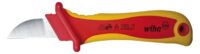 Wiha SB 246-80 VDE Abmantelungsmesser mit Mehrkomponenten-Griff 38798