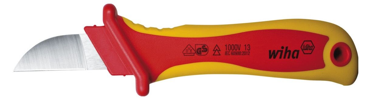 Wiha Wiha SB 246-80 VDE Abmantelungsmesser mit Mehrkomponenten-Griff 38798