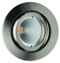 Rutec ALU55375 ALU Druckguss o.Spreng- Ring schwenkbar f.MR16 Eisen geb. 50 W