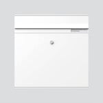 Siedle&Söhne Briefkasten-Modul weiß, mit Einwurfk. BKM 611-4/4-0 W