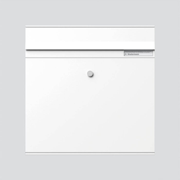 Siedle&Söhne Briefkasten-Modul weiss, m.Einwurfk. BKM 611-4/4-0 W – Bild 1