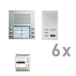 TCS Tür Control audio:pack PES06 ISW3030 6Tasten Aufputz PAAF062/002