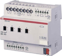 ABB Stotz S&J Lichtregler/Schaltdimmakt. 4-fach, 1-10V, Reiheneinbaugerät LR/S4.16.1