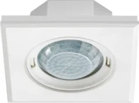 ESYLUX Decken-Präsenzmelder Unterputz, 360 Grad PD-FLAT #EP10451713