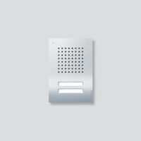 Siedle&Söhne Audio-Türstation Classic 6+n, 2RT, Edelstahl geb. F CL A 02 R-0