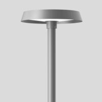 BEGA LED-Aufsatzleuchte 27W 76mm 3000K 85011AK3 3269lm si Konv Alu Kst_strukt