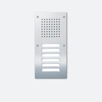 Siedle&Söhne Türstation Audio Classic, Edelstahl, 6 WE CL 111-6 R-02