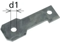 Dehn Anschlussbügel D=14mm für M12 AB EXFS IF3 G 14