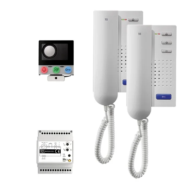 TCS TCS Tür Control audio:pack ASI12000ISH3130 2 Wohneinheiten Einbau PAIH020/002