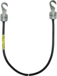 Dehn Erdungsleitung 10mmq/L 0,5m schw. EL10 L0.55M 2KSO8.10