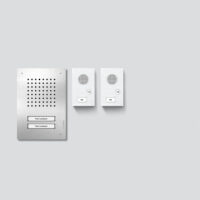 Siedle&Söhne Audio-Set Siedle Classic Edelstahl/Weiß SET CLAB 850-2 E/W