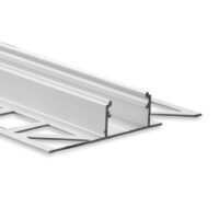 Rutec 63005 Alu-Fliesenprofil FP1 Aluminium Fliesenprofil 2 Meter