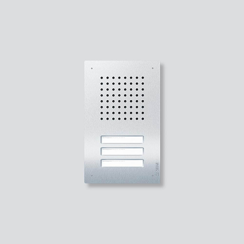 Siedle Siedle&Söhne Audio-Türstation Classic 6+n, 3RT, Edelstahl geb. F CL A 03 R-0