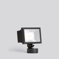 BEGA LED-Anbaustrahler 30,3W Konv DALI 84391 1LED graphit RGBW 2467lm graphit