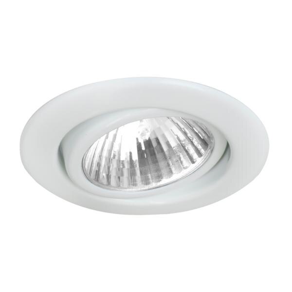Brumberg Brumberg 00192507 NV-Einbaustrahler GX5,3 50W weiß 12V IP20 D=80mm