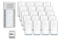 TCS Tür Control audio:pack Aufputz für 20 Wohneinheiten mit Außenstation PES PAAF202/001