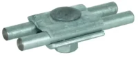 Dehn Parallelverbinder St/tZn für Rd 7-10mm PV 7.10FRM10X35STTZN