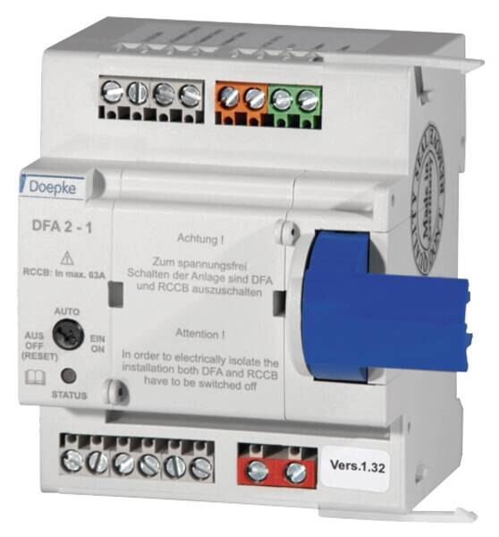 DOEPKE Fernantrieb 3S FI-Schutzschalt DFA 2 - 1 0,6A 24V 4TE