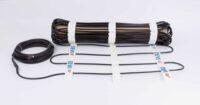 DEVI Freiflächenheizung 300W/qm 2600W DEVIsnow 300 8,3qm 1Kaltl 400V 30W/m