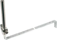 Dehn Stangenhalter mit Strebe L 475mm St/tZn SHBB16L475WSV2ASTTZN