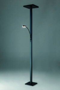 270x270x1800mm 230V 11/2W IP20 3000K CRI80-RAL7021 SORNA LED-Stehleuchte